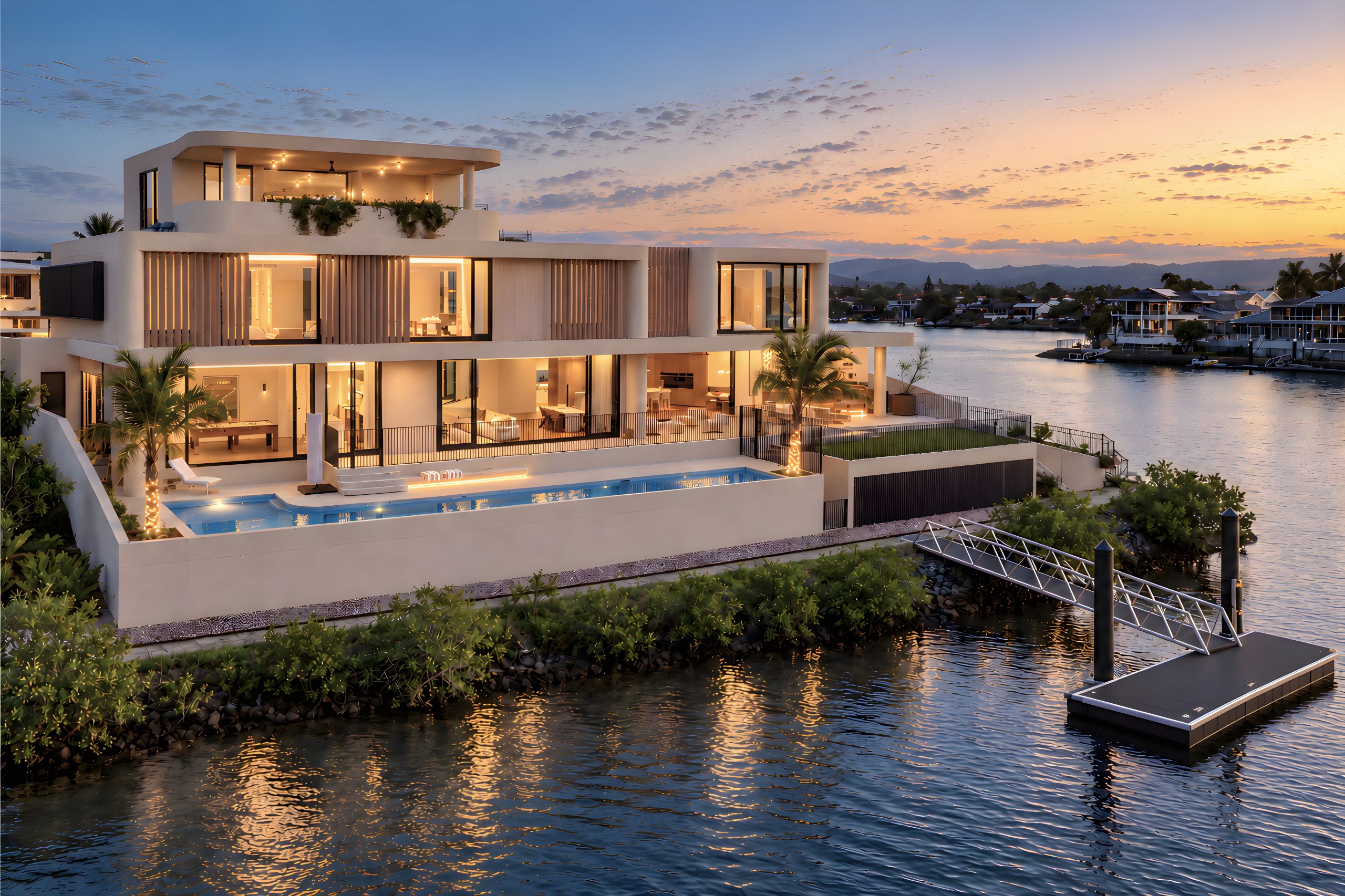 "Freeform" - A Legacy Home On One Queensland's Most Coveted North Point Positions